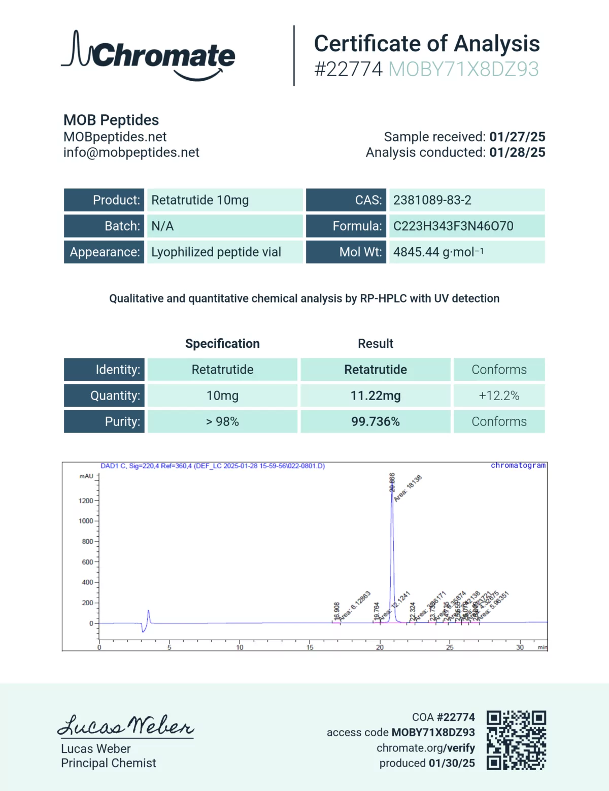 Retatrutide - 10MG - Image 2