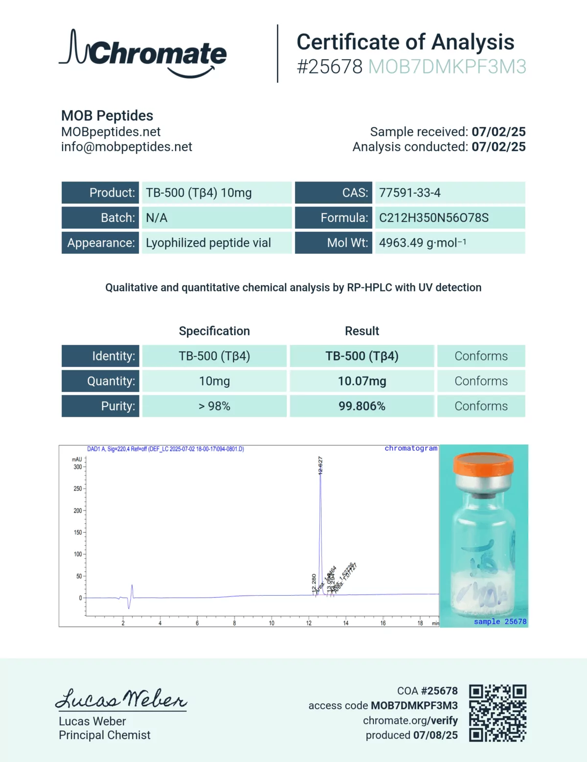 TB500 - 10MG - Image 2