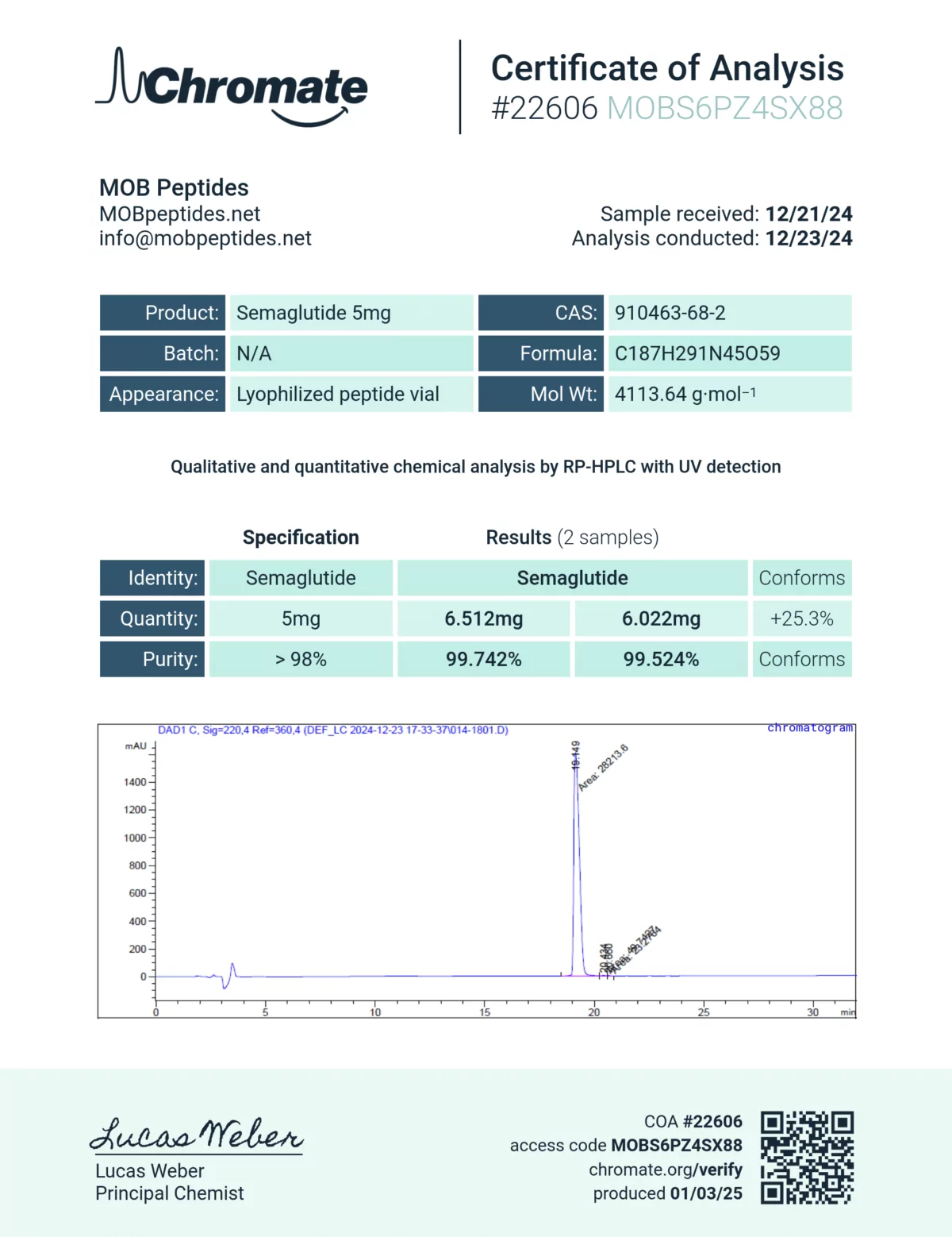 Semaglutide - 5MG - Image 2
